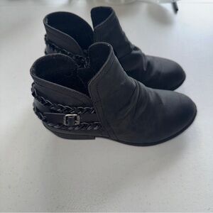 Blowfish Black Braided Kids Boots